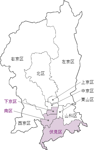 訪問地域マップ